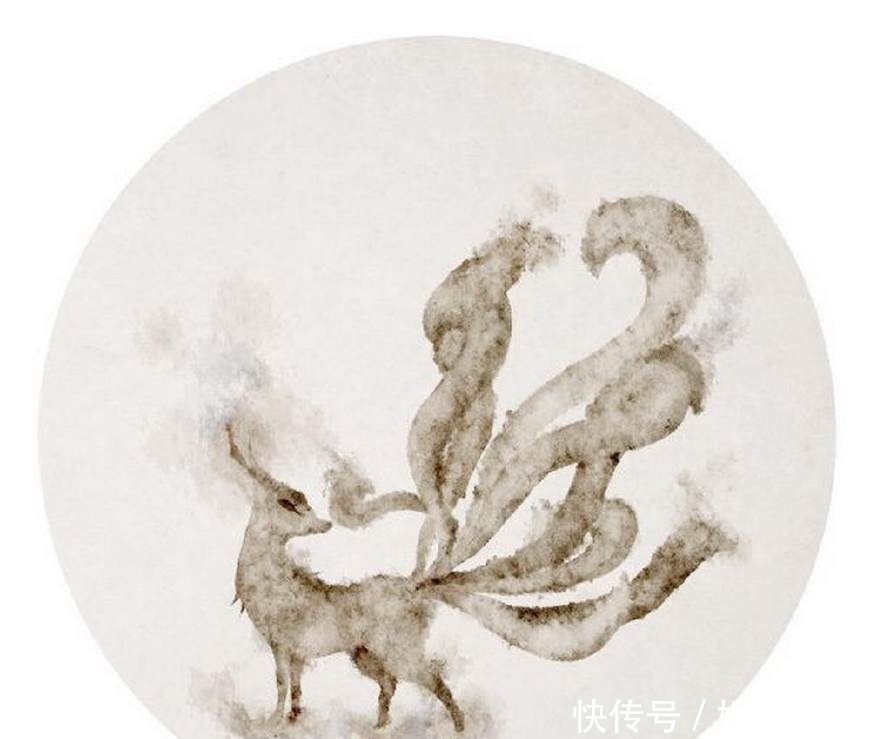 九尾狐:古代传说中的奇兽,退一步是狐,进一步是人,且是美人