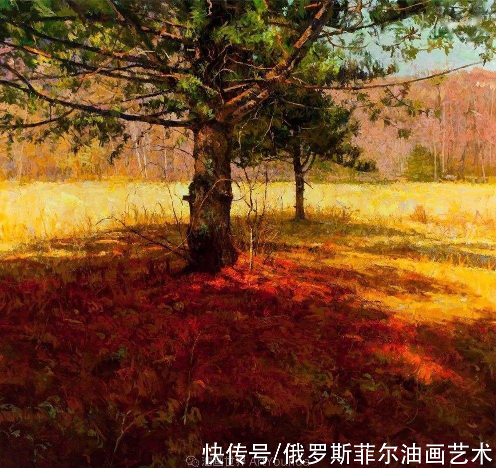  他每一幅画中，真正的主题都是光，绝美