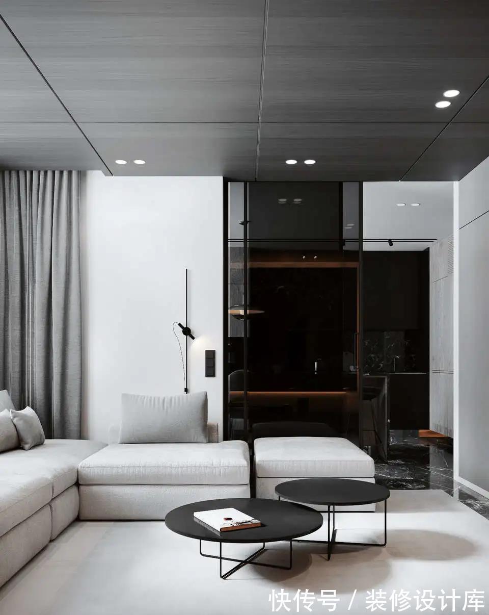 过时|笨重大沙发早过时了！客厅这样设计，立马大5㎡