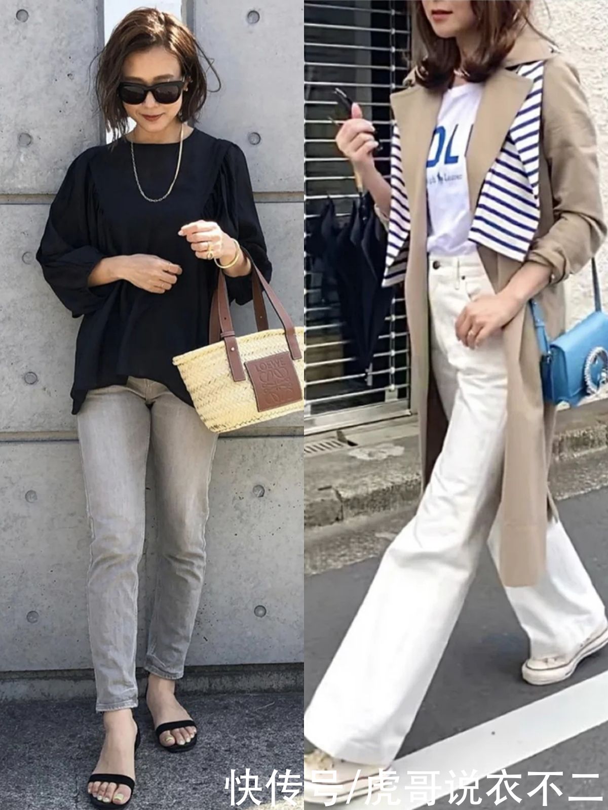 实用|年过40岁的矮个女性，初夏学这位日本主妇的搭配，简单实用又显高