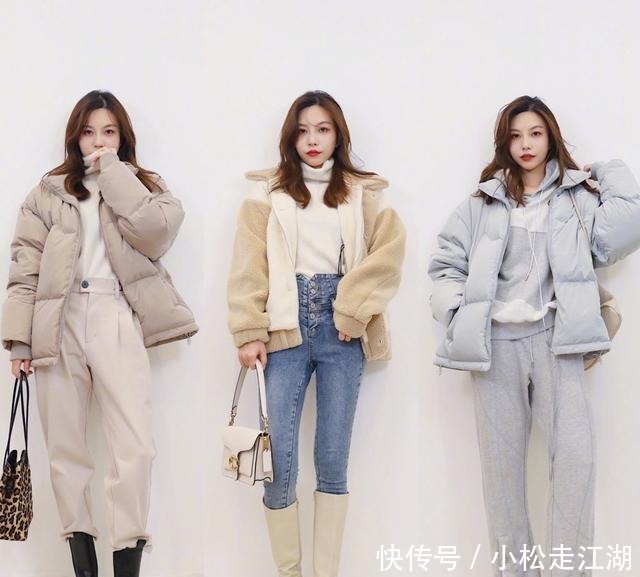 示范|小个子秋冬怎么穿24套温柔又气质穿搭示范,照着穿就对了