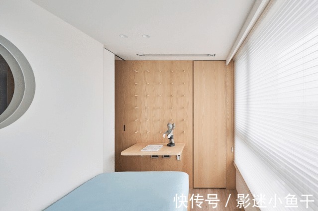 玄关|56㎡小宅，两房变三房，半平米不浪费，一家四口人住太舒服了！