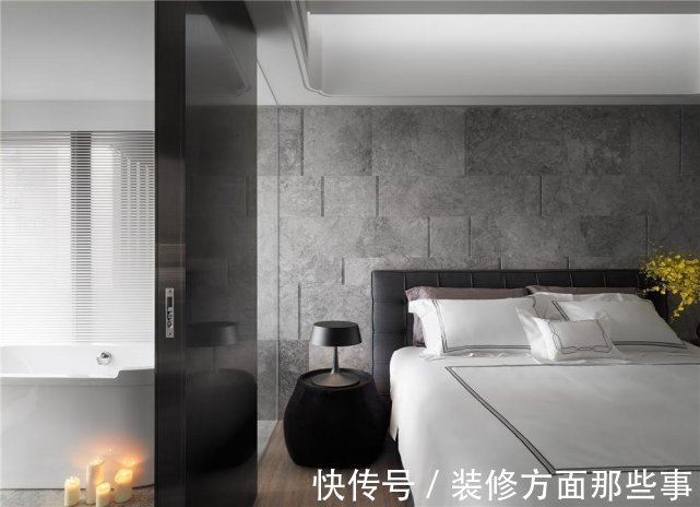 三居室|108平现代风三居室，黑白结合温暖棕色真是亮眼