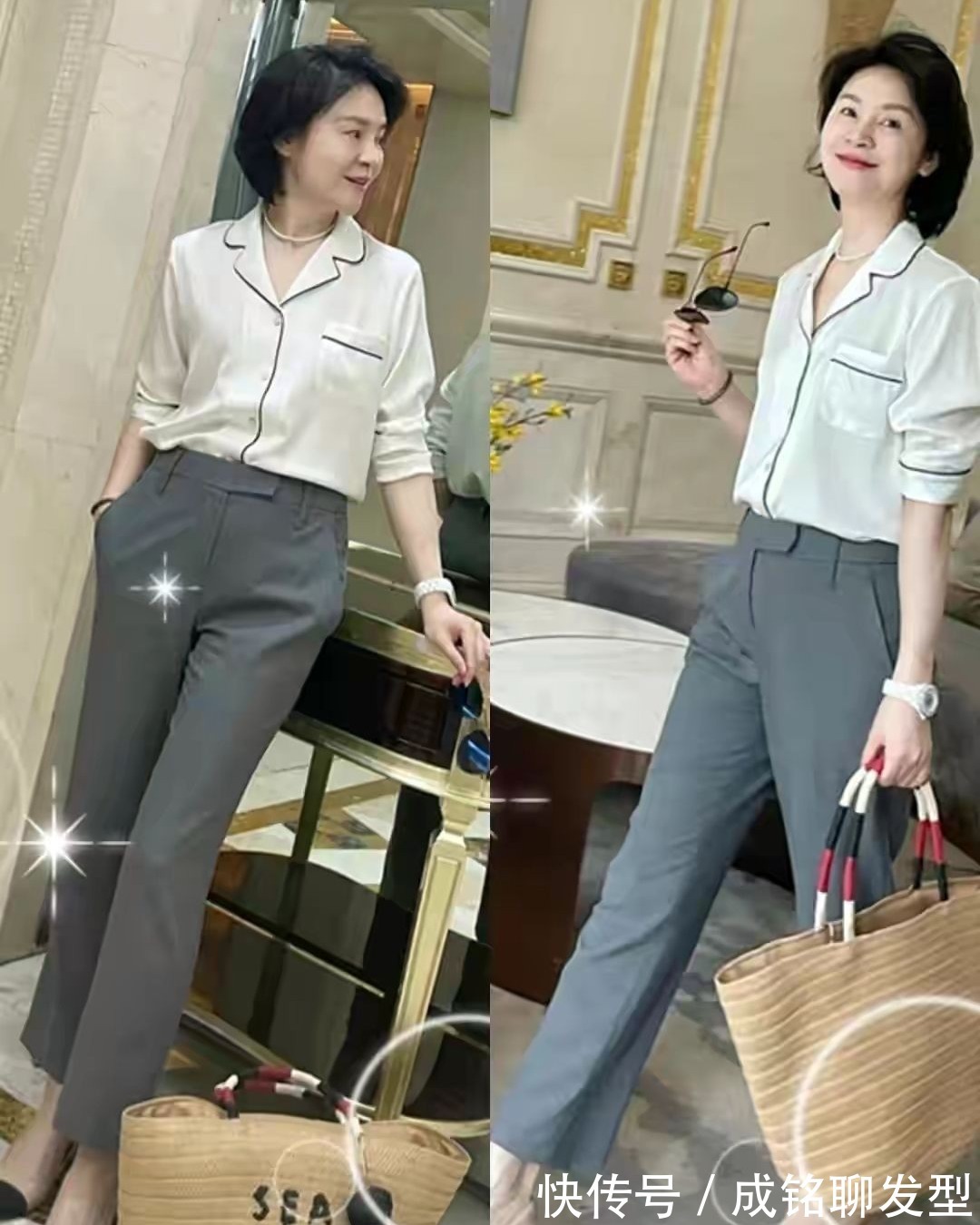 针织衫|年过五十更要穿得高级,学会这位博主的穿搭方式,想不时尚都难