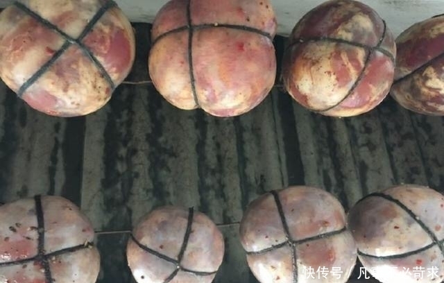 外形|房梁上的美味外形像“肉球”,是过年招待贵宾的佳品