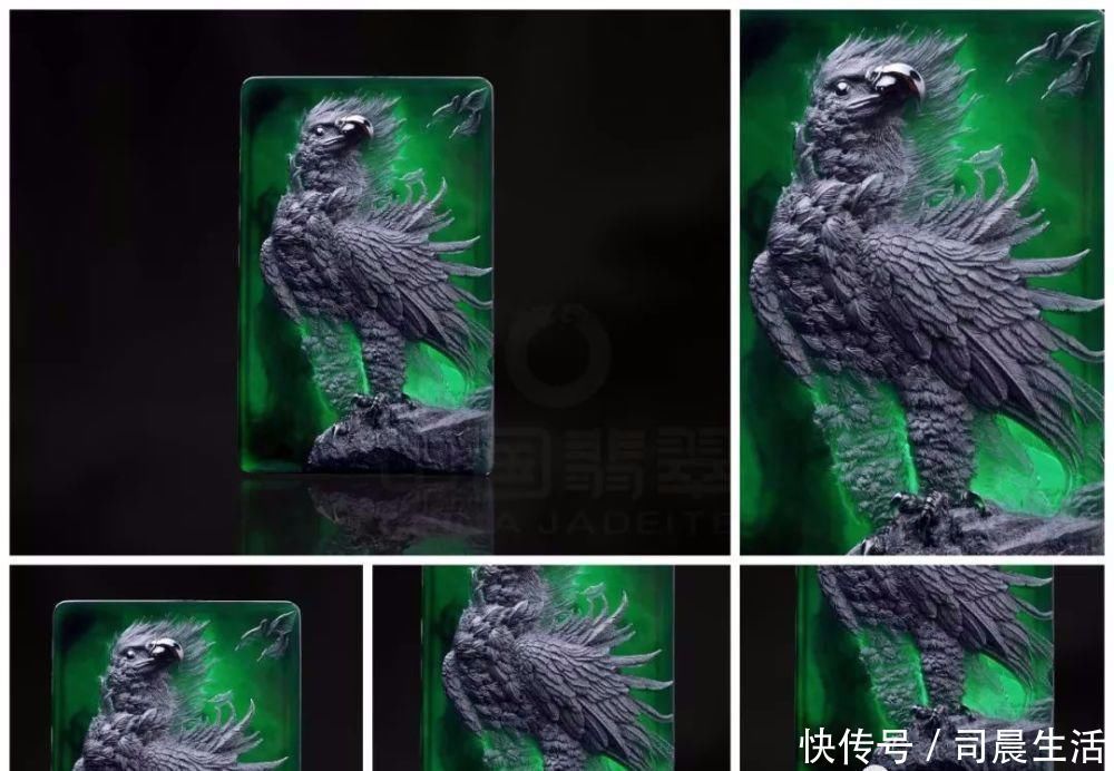 艺术|玉雕大师就是神笔马良,过手的翡翠,活灵活现,栩栩如生!