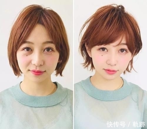 日本发型师分享“刘海小脸术”有了刘海的小姐姐,原来这么美