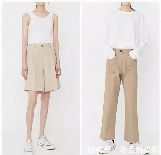 直筒裤 秋季“裸色系”穿搭有多美?参考这16套搭配