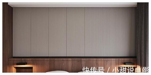 电视背景墙|不喜欢太浅的原木风格装修？看看他家的胡桃木，低调又显高级感！