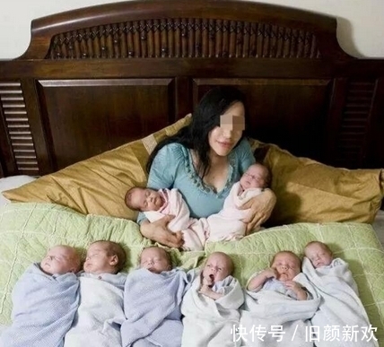 奶粉|孕妇剖腹产下八胞胎,丈夫不相信,看见孩子以后发愁奶粉钱