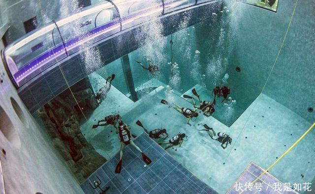 最深的泳池“深不见底”,游一次花费2000元,游客多到爆满!