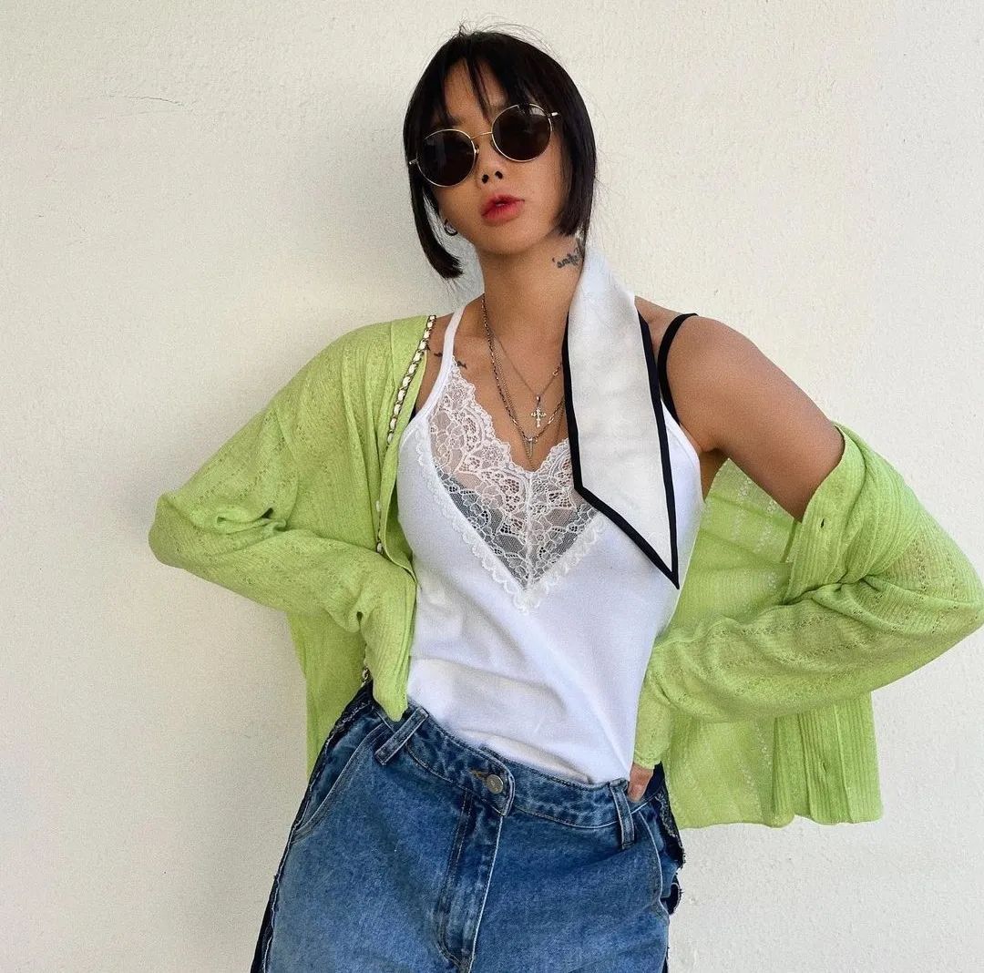 穿搭|绿色竟然这么好看！显白又减龄，必须来一件