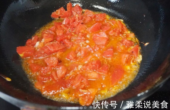 做番茄炒蛋,牢记4点窍门,鸡蛋软嫩,番茄鲜香,汤汁浓稠下饭香