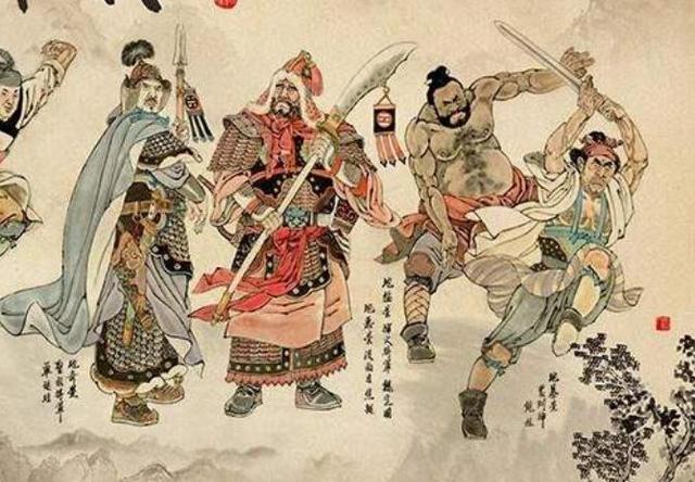 飞刀|水浒传中有一大佬，单挑被虐，飞刀绝技也成笑谈，排位却比武松高