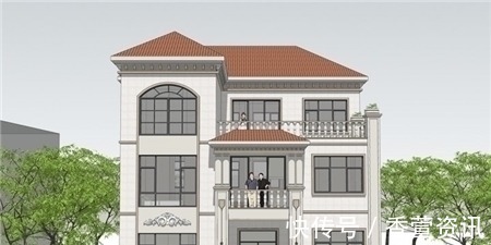 农村|推荐5款三层别墅设计图纸,最适合农村建的房子