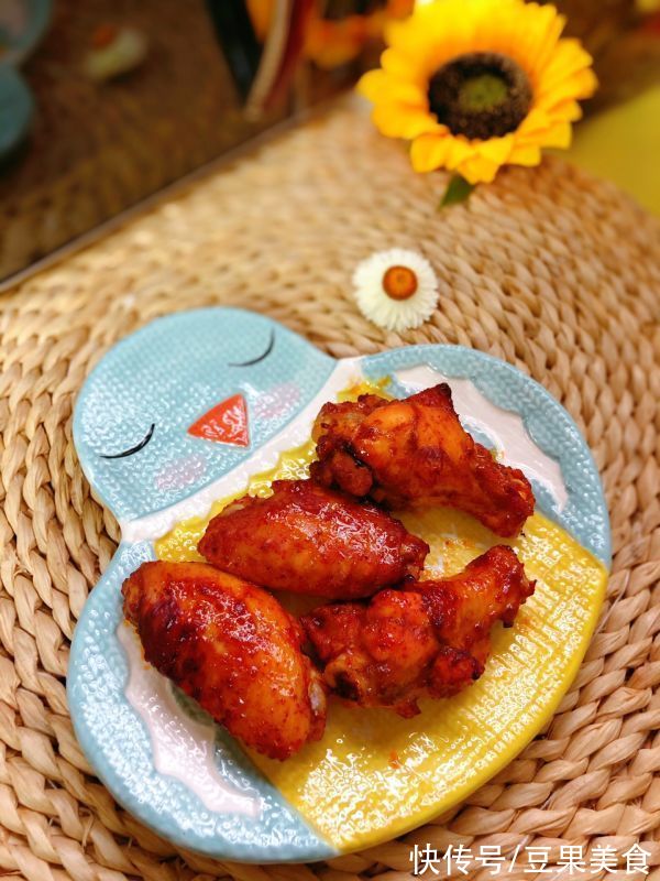 米饭只配一碗饭，我也会选空气炸烤奥尔良烤翅