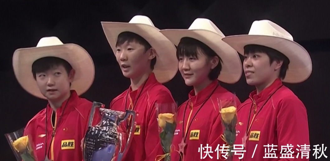 王曼昱|震撼！4面红旗同步升起，国乒实现领奖台大包揽，陈梦也渴望冠军！