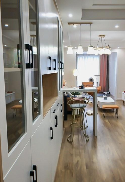 两居室|95后女孩人生第一套60平新房,北欧风格真心漂亮,一人独居很幸福