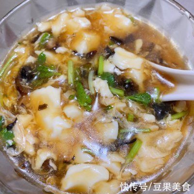 快手早餐—豆腐脑