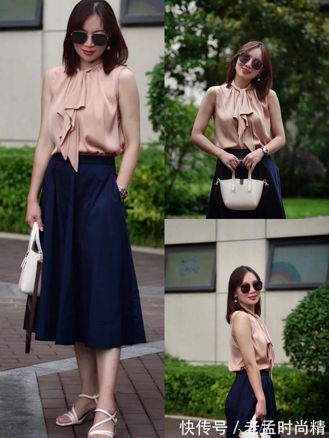 女人们|成熟女人不懂穿衣没关系，裙装简单点穿，照样让你美得知性又优雅