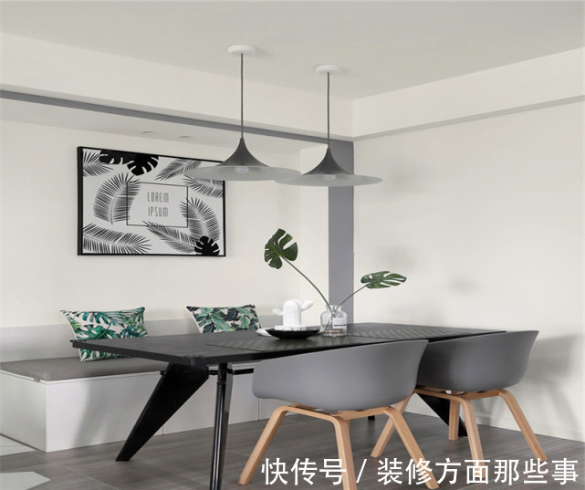 墨绿色|89平北欧风仿若自带纯净空气,清新而纯粹