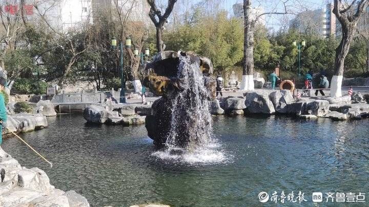 胜景|“月牙飞瀑”胜景持续在线！济南72名泉全部复涌破百天