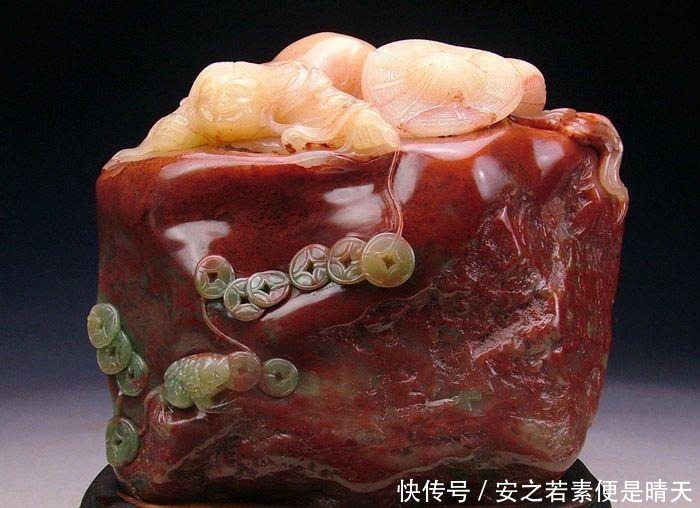 中国传统的四大印章石之一寿山石!