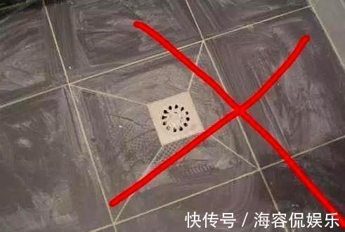 地漏|卫生间总有积水地漏安装的有问题,3种正确施工方式