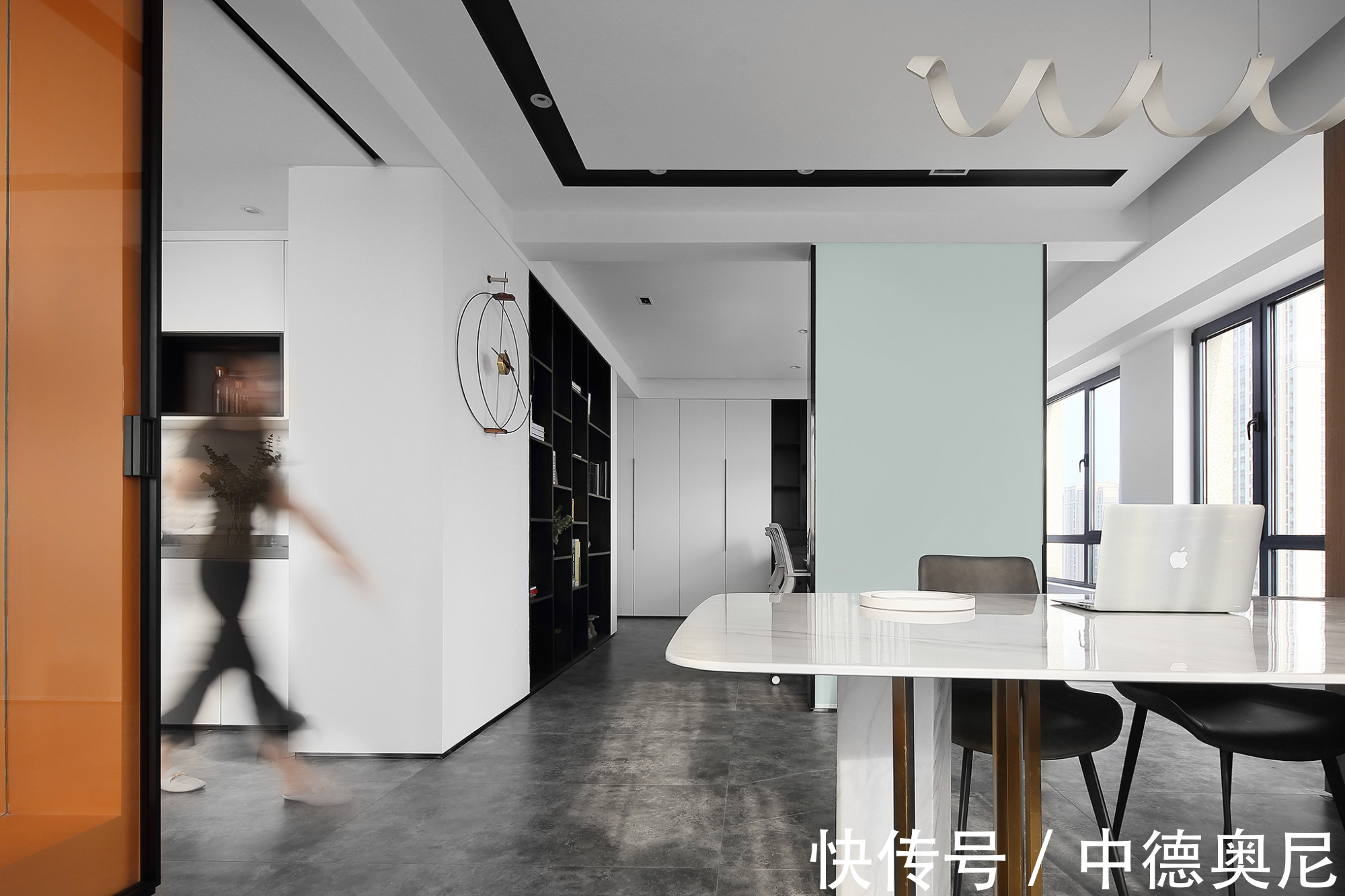 洽谈室|商住两用房的公司装修案例参考