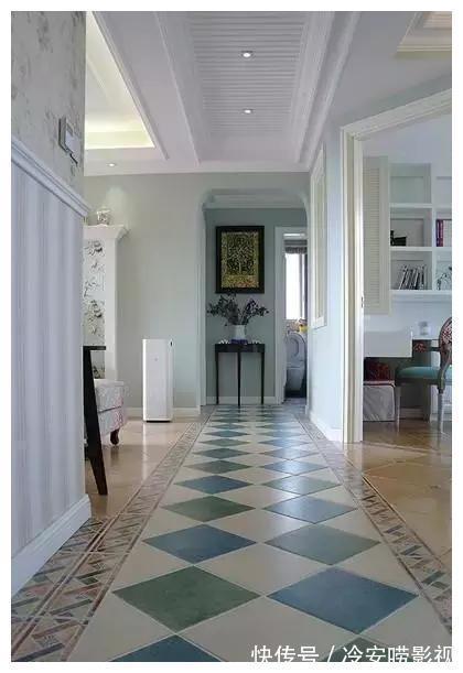 电视背景墙|108建面美式风格装修完工,老婆一人操持,看看装修品味什么水平