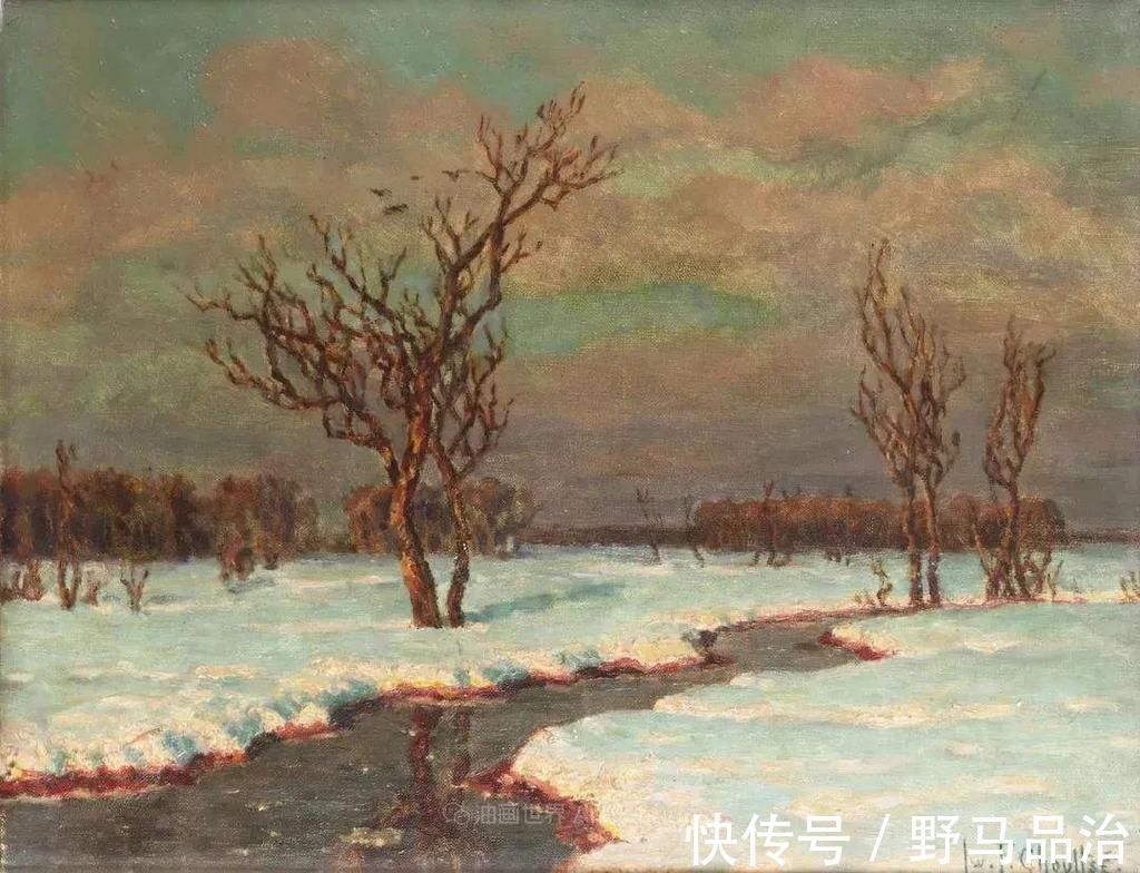 伦敦时报$这位俄罗斯画家，不愧为光与雪的大师！