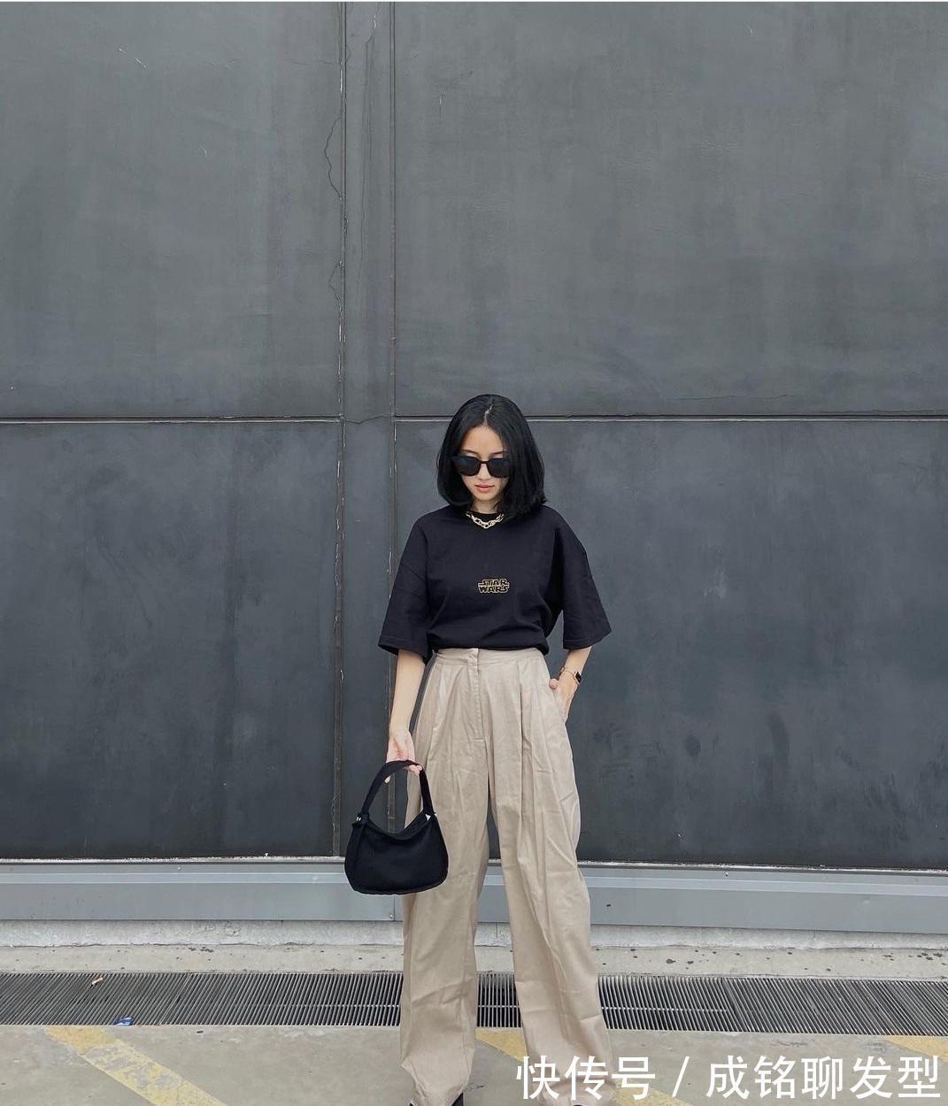 白色t恤|基础T恤才是人人都适合时尚单品,简约随意又百搭,谁穿都好看