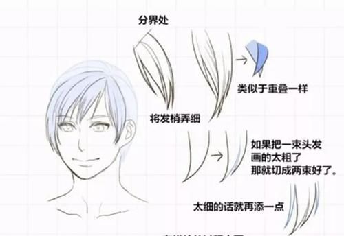 头发的绘画方法大集合，有你们要古风发型吗？