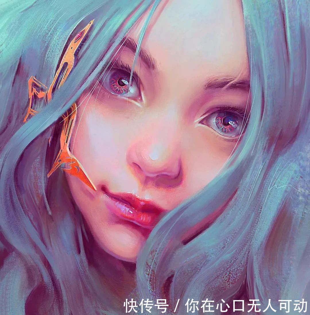 mandy!这三位艺术家的画中女子,楚楚动人,美若天仙