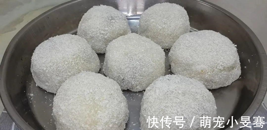 面团|糯米粉这样做才简单，加半碗红豆，软糯又香甜，比吃蛋糕还舒服