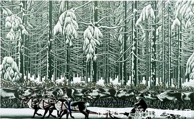 中国美术家协会!走近张士勤版画作品