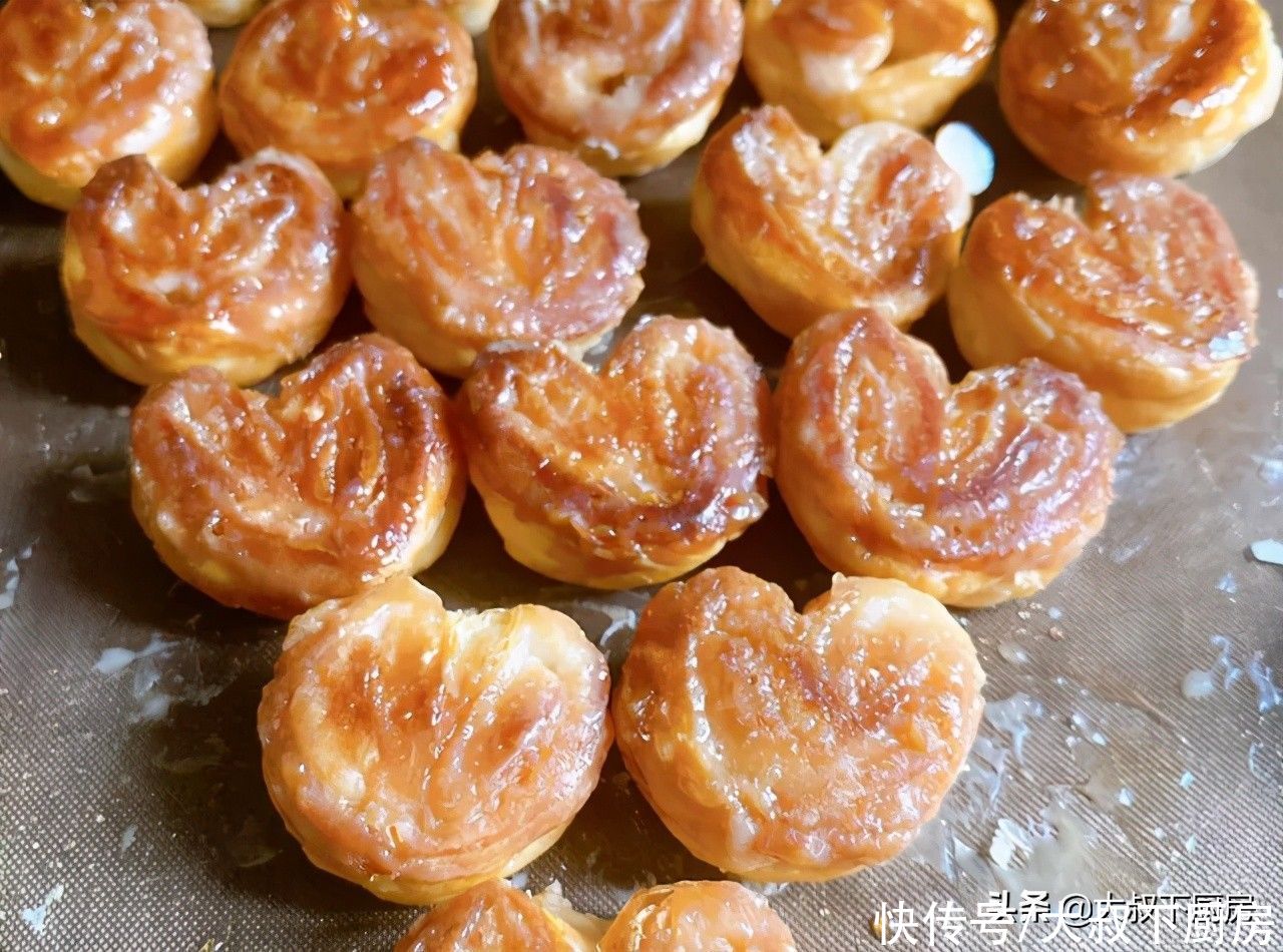 芋头|涮嘴小零食！大叔教你蝴蝶一口酥，简单易上手，好看又好吃