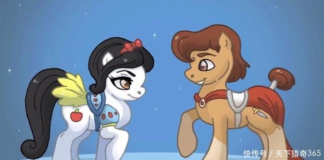 马宝莉的他们|当迪士尼动画中的情侣变成了小马宝莉,你们更喜欢谁呢