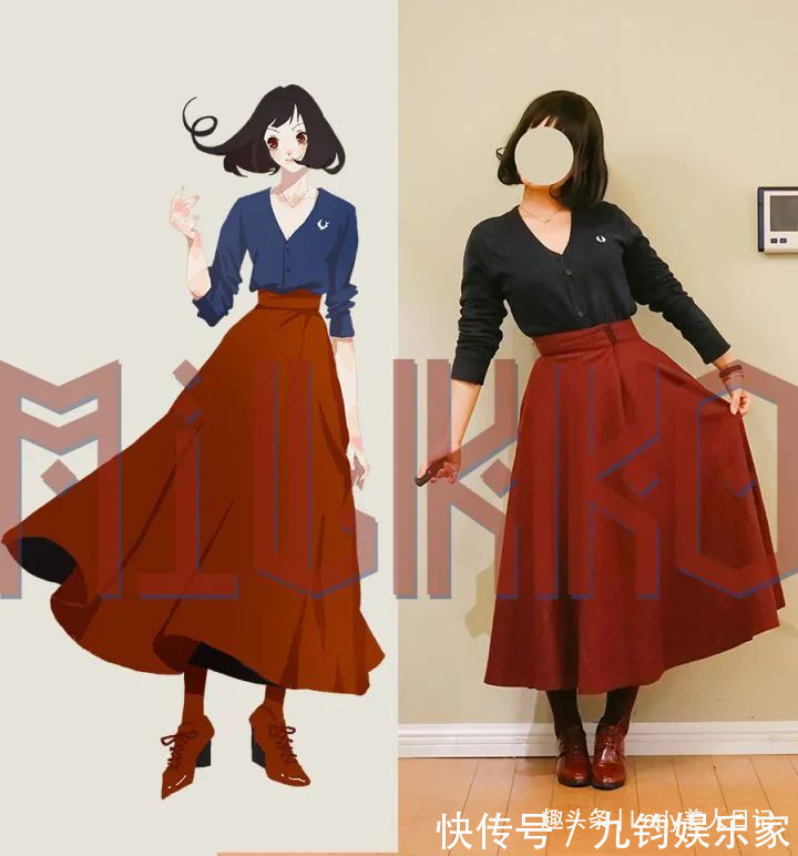 t恤|现实版vs漫画装!对比漫画版的完美造型,现实版你打几分