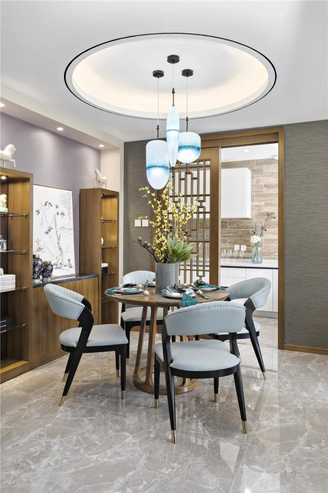 三居室|133平现代风三居室,亲眼看见自己的房子逐渐的有了家的味道