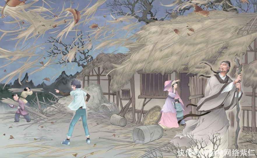 无疑|郭沫若:杜甫屋上有三层茅草,他是大地主无疑,南村群童干得好