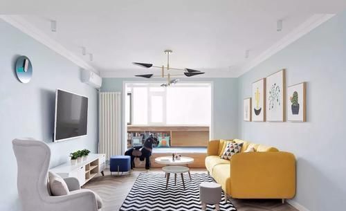 小户型|阳台纳入客厅,靠窗的这1㎡直接多出一间房,简直太实用了!