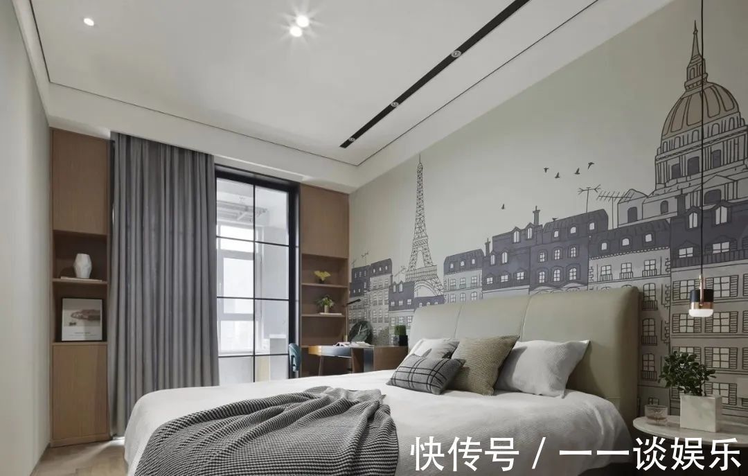 墙面|180㎡现代轻奢风，打造充满华丽与端庄档次的高级居住氛围