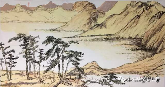 艺术!冯健安---当代杰出书画名家作品展