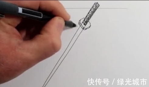 宝剑#奇闻:本以为只是画了一把“宝剑”,后来发现我错了,最后我跪了