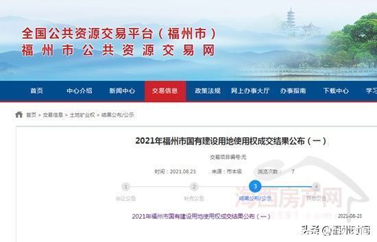 福州|福州南三环54.64亩地块成功出让，成交额2.02亿元