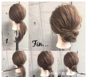 头发|头发总是一陈不变?3款简单却华丽的日系绑发!上班、宴会都可以
