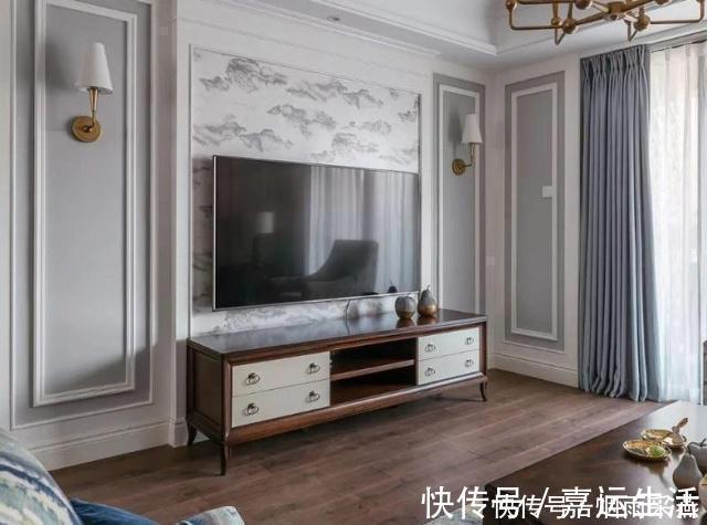 石膏线|电视背景墙万万不要装大理石,聪明人都装它代替,后悔我家装错了