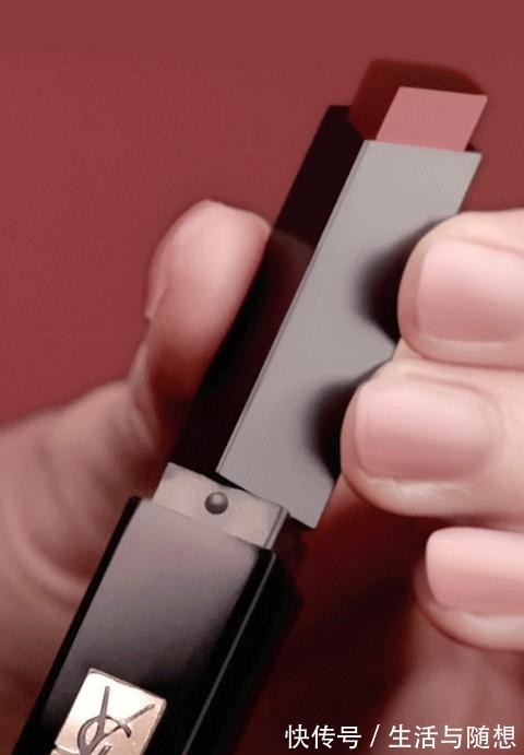 logo YSL小黑条口红真假辨别!