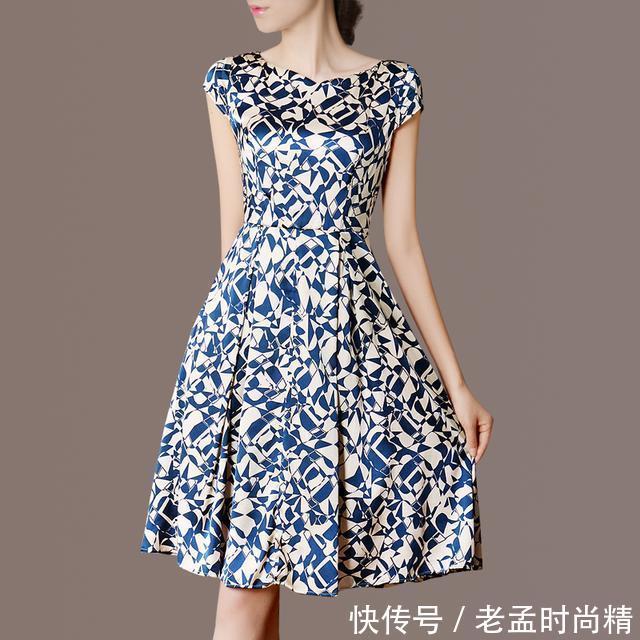 真丝连衣裙|30+白领丽人春款时尚职业装,休闲西装+真丝连衣裙